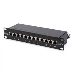 Digitus DN-91612S 10'' CAT6 12-portos FTP patch panel