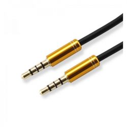 Sbox SX-534905 Jack (apa-apa) 1.5m, arany audio kábel