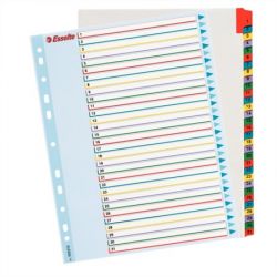 ESSELTE A4 Maxi 1-31 újraírható laminált karton regiszter