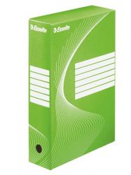 ESSELTE "Standard" A4 80 mm karton zöld archiváló doboz