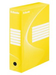 ESSELTE "Standard" A4 100 mm karton sárga archiváló doboz