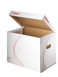 ESSELTE "Standard" felfelé nyíló karton fehér archiváló konténer