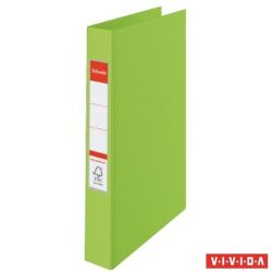 ESSELTE "Standard" Vivida A4 42 mm 4 gyűrűs PP zöld gyűrűskönyv