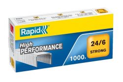 Rapid Strong 24/6 horganyzott tűzőkapocs (1000 db/doboz)