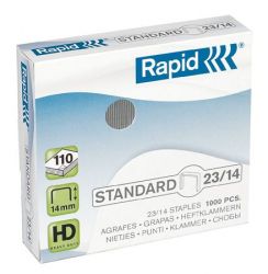 Rapid Standard 23/14 horganyzott tűzőkapocs (1000 db/doboz)