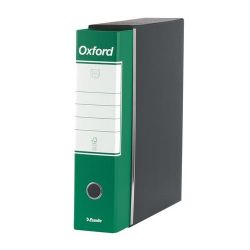 Esselte "Oxford" tokos iratrendező, 80 mm, A4, karton, , zöld