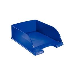 LEITZ "Plus Jumbo" műanyag kék irattálca