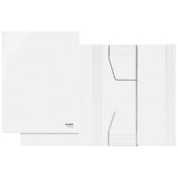 LEITZ "Infinity" A4 újrahasznosított karton fehér pólyás dosszié