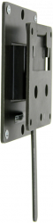 Ergotron FX30 Fixed Wall Mount asztali TV konzol 68,6 cm (27") Fali Fekete
