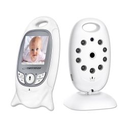 Esperanza EHM001 GREGORIO 2.0" LCD fehér vezeték nélküli bébiőr