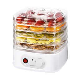 Esperanza EKD004, Appétissant, 250W, 4-tálcás, Modern, Fehér, Konyhai aszalógép