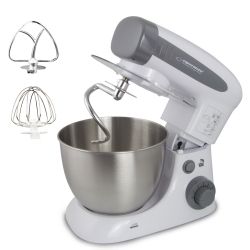 Esperanza EKM024, Cooking Assistant, 800W, 4 L, 6 fokozat, Fehér-Szürke, Konyhai robotgép
