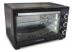 Esperanza EKO006, Napoli, 1600W, 25L, 250°C, Fekete, Elektromos sütő