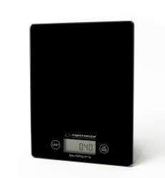 Esperanza EKS002K LEMON LCD kijelzős fekete konyhai mérleg