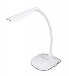 Esperanza ELD103W ACRUX USB 3W 5500K fehér LED asztali lámpa