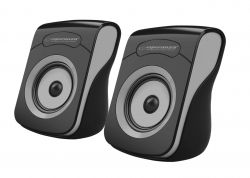 Esperanza EP140KE FLAMENCO 2.0 USB 2x3W fekete asztali hangszóró