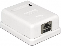 Delock 1xRJ45 Port Cat.6 LSA moduláris fali kimenet