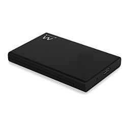 Ewent 2,5" SATA fekete SSD-HDD ház