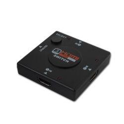 Elmak SAVIO CL-26 HDMI 3 port fekete elosztó