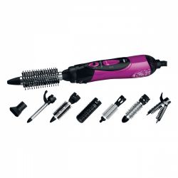Sencor SHS 7551VT 1000 W, 2 fokozat lila-fekete meleglevegős hajformázó
