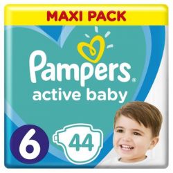 Pampers Active Baby 6-os 44 darabos pelenka