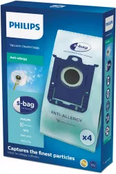 Philips s-Bag FC8022/04 porzsák (4 db)