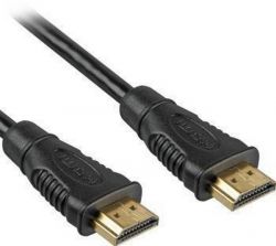 PremiumCord kphdme005 HDMI High Speed + Ethernet 0,5 m fekete kábel