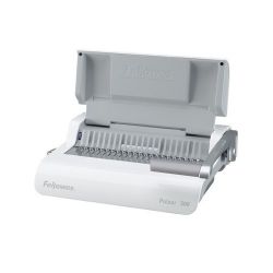 FELLOWES "Pulsar+ műanyag spirálkötéshez, manuális, 300 lap, fehér Spirálozógép