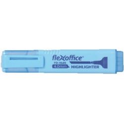 FLEXOFFICE "HL05" 4,0 mm kék szövegkiemelő