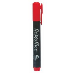 FLEXOFFICE "PM03" 1,5 mm kúpos piros alkoholos marker