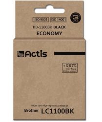 Actis KB-1100Bk Brother 19 ml fekete kompatibilis tintapatron