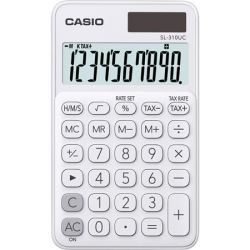CASIO "SL 310" asztali 10 számjegyes fehér számológép