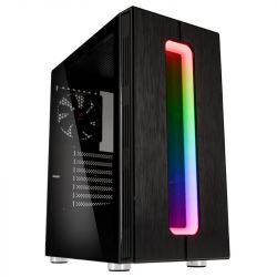 Kolink Nimbus RGB ATX, Midi edzett üveg fekete számítógépház