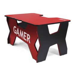 Generic Confort Gamer2NR 200kg, fekete szegély, piros gamer asztal