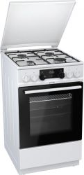 Gorenje K5341WJ (A osztály) Szabadonálló Fehér Gáz tűzhely