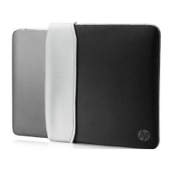 HP NB 14" Neoprén kifordítható, fekete-ezüst notebook tok