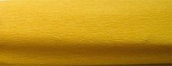 Aranysárga 50x200 cm krepp papír 