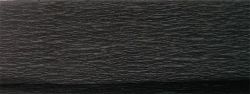 Fekete 50x200 cm krepp papír 