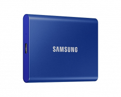 Samsung MU-PC1T0H T7, 1TB, USB-C, USB 3.2 Gen 2, Kék külső SSD