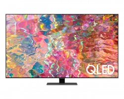 Samsung QE85Q80BATXXH, 85", 100 Hz, HDMI, USB, Wi-Fi, QLED, 4K, Smart, (G), Fekete televízió
