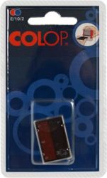 COLOP "E/10/2" piros-kék bélyegző cserepárna (2 db/bliszter)
