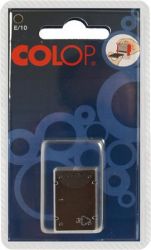 COLOP "E/10" fekete bélyegző cserepárna (2 db/bliszter)