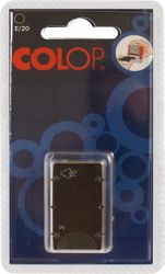 COLOP "E/20" fekete bélyegző cserepárna (2 db/bliszter) 