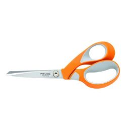 FISKARS "RazorEdge Softgrip" 21 cm narancs/szürke általános olló