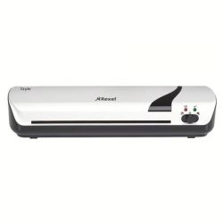 REXEL "Style" A4 125 mikron fekete-fehér laminálógép 