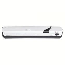 REXEL "Style" A3 125 mikron fekete-fehér laminálógép 