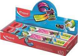 MAPED "Twist`n Flex Decor" 15 cm műanyag vonalzó 