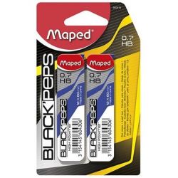 MAPED "Black Peps" 0,7 mm HB 12 szálas Grafitbél