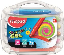 MAPED "Color`Peps GEL" 6 különböző színű kitekerhető zsírkréta 