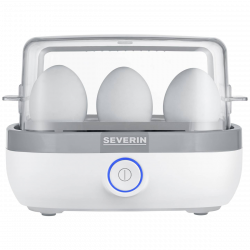 Severin EK 3164 6 tojás 420 W Szürke, Fehér